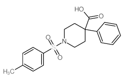 cas no 84255-02-7 is 4-Piperidinecarboxylicacid, 1-[(4-methylphenyl)sulfonyl]-4-phenyl-