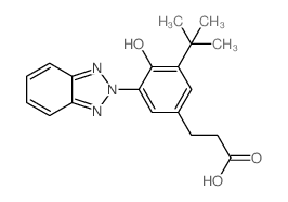 cas no 84268-36-0 is Benzenepropanoic acid, 3-(2H-benzotriazol-2-yl)-5-(1,1-dimethylethyl)-4-hydroxy-