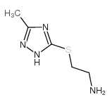 cas no 842955-68-4 is 2-[(5-methyl-1H-1,2,4-triazol-3-yl)sulfanyl]ethanamine