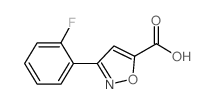 cas no 842973-74-4 is 3-(2-fluorophenyl)isoxazole-5-carboxylic acid(SALTDATA: FREE)