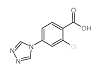cas no 842977-29-1 is 2-chloro-4-(4H-1,2,4-triazol-4-yl)benzoic acid(SALTDATA: FREE)