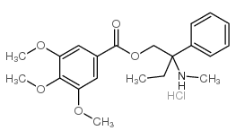 cas no 84333-59-5 is 2-(METHYLAMINO)-2-PHENYLBUTYL 3,4,5-TRIMETHOXYBENZOATE