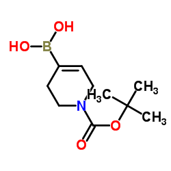 cas no 844501-00-4 is [1-(tert-Butoxycarbonyl)-1,2,3,6-tetrahydropyridine-4-yl]boronicacid