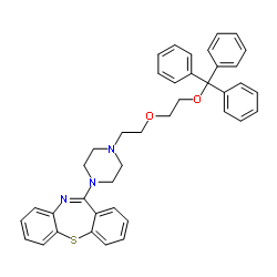 cas no 844639-06-1 is O-Triphenylmethoxy Quetiapine