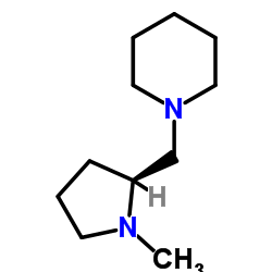cas no 84466-85-3 is (S)-1-((1-Methylpyrrolidin-2-yl)methyl)piperidine