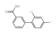 cas no 844878-88-2 is 3-(2-Chloro-4-fluorophenyl)benzoic acid
