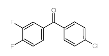cas no 844885-01-4 is (4-chlorophenyl)-(3,4-difluorophenyl)methanone