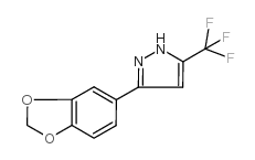cas no 845266-32-2 is 3-(1,3-benzodioxol-5-yl)-5-(trifluoromethyl)-1h-pyrazole
