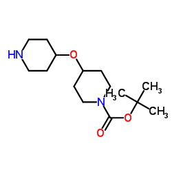 cas no 845305-83-1 is 2-Methyl-2-propanyl 4-(4-piperidinyloxy)-1-piperidinecarboxylate