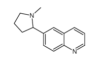 cas no 847248-34-4 is 6-(1-methylpyrrolidin-2-yl)quinoline