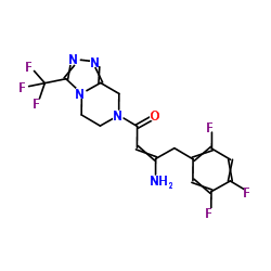 cas no 847445-81-2 is 3-AMINO-1-(3-(TRIFLUOROMETHYL)-5,6-DIHYDRO-[1,2,4]TRIAZOLO[4,3-A]PYRAZIN-7(8H)-YL)-4-(2,4,5-TRIFLUOROPHENYL)BUT-2-EN-1-ONE