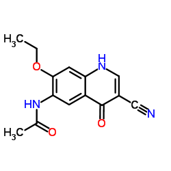 cas no 848133-75-5 is 3-Cyano-7-ethoxy-4-hydroxy-6-N-; acetylquinoline
