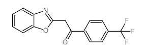 cas no 849021-35-8 is 2-(1,3-benzoxazol-2-yl)-1-[4-(trifluoromethyl)phenyl]ethanone
