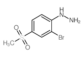 cas no 849035-73-0 is 2-BROMO-4-(METHYLSULFONYL)PHENYL]HYDRAZINE