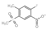 cas no 849035-74-1 is 1-FLUORO-5-METHYL-4-(METHYLSULFONYL)-2-NITROBENZENE