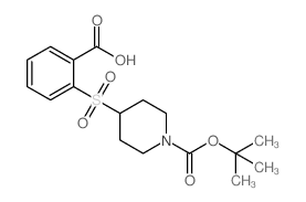 cas no 849035-97-8 is 2-{[1-(TERT-BUTOXYCARBONYL)PIPERIDIN-4-YL]SULFONYL}BENZOICACID