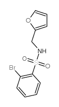 cas no 849056-66-2 is 2-Bromo-N-(fur-2-ylmethyl)benzenesulphonamide