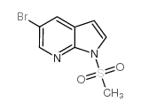 cas no 849068-04-8 is 5-BROMO-1-(METHYLSULFONYL)-1H-PYRROLO[2,3-B]PYRIDINE