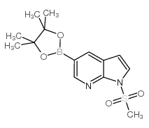 cas no 849068-22-0 is 1-(METHYLSULFONYL)-5-(4,4,5,5-TETRAMETHYL-1,3,2-DIOXABOROLAN-2-YL)-1H-PYRROLO[2,3-B]PYRIDINE