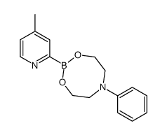 cas no 849100-03-4 is 4-Methylpyridine-2-boronic acid N-phenyldiethanolamine ester