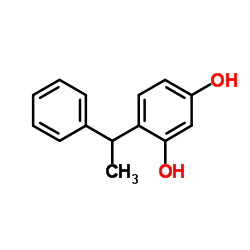 cas no 85-27-8 is 4-(1-Phenylethyl)resorcin