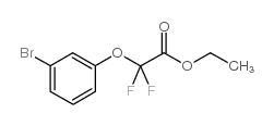 cas no 850349-28-9 is ethyl 2-(3-bromophenoxy)-2,2-difluoroacetate