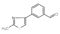 cas no 850375-05-2 is 3-(2-METHYL-THIAZOL-4-YL)-BENZALDEHYDE