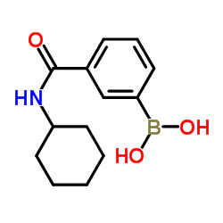 cas no 850567-25-8 is [3-(Cyclohexylcarbamoyl)phenyl]boronic acid