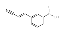 cas no 850568-53-5 is (E)-(3-(2-CYANOVINYL)PHENYL)BORONIC ACID