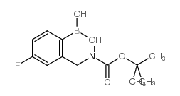 cas no 850568-64-8 is 2-(N-Boc-aminomethyl)-4-fluorophenylboronic acid