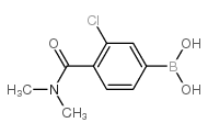 cas no 850589-47-8 is (3-CHLORO-4-(DIMETHYLCARBAMOYL)PHENYL)BORONIC ACID