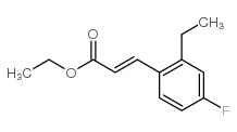 cas no 850793-49-6 is 3-(2-ETHYL-4-FLUOROPHENYL)ACRYLICACIDETHYLESTER