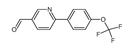cas no 851069-97-1 is 6-[4-(Trifluoromethoxy)phenyl]-3-pyridinecarbaldehyde