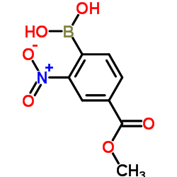 cas no 85107-55-7 is [4-(Methoxycarbonyl)-2-nitrophenyl]boronic acid