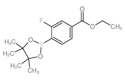 cas no 851334-92-4 is 4-Ethoxycarbonyl-2-fluorobenzeneboronic acid pinacol ester