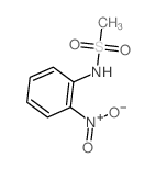 cas no 85150-03-4 is Methanesulfonamide,N-(2-nitrophenyl)-