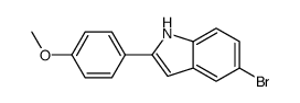 cas no 851530-48-8 is 5-bromo-2-(4-methoxyphenyl)-1H-indole