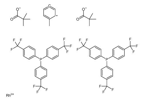 cas no 851530-57-9 is 2,2-dimethylpropanoic acid,methylbenzene,rhodium,tris[4-(trifluoromethyl)phenyl]phosphane