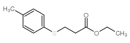 cas no 85169-05-7 is 3-P-TOLYLSULFANYL-PROPIONIC ACID ETHYL ESTER