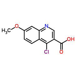 cas no 852062-08-9 is 4-Chloro-7-methoxy-3-quinolinecarboxylic acid