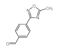 cas no 852180-60-0 is 4-(5-Methyl-1,2,4-oxadiazol-3-yl)benzaldehyde