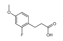 cas no 852181-15-8 is 3-(2-Fluoro-4-methoxyphenyl)propanoic acid