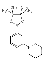 cas no 852227-97-5 is 1-(3-(4,4,5,5-TETRAMETHYL-1,3,2-DIOXABOROLAN-2-YL)PHENYL)PIPERIDINE