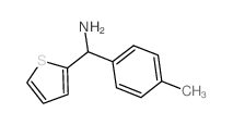 cas no 852956-40-2 is 1-(4-methylphenyl)-1-(2-thienyl)methanamine(SALTDATA: HCl)