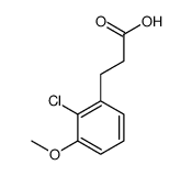 cas no 853331-56-3 is 3-(2-Chloro-3-methoxyphenyl)propionic acid