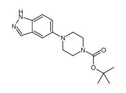 cas no 853679-59-1 is tert-butyl 4-(1H-indazol-5-yl)piperazine-1-carboxylate