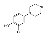 cas no 85474-76-6 is 2-chloro-4-piperazin-1-ylphenol