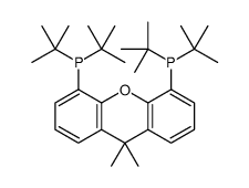 cas no 856405-77-1 is 9,9-DIMETHYL-4,5-BIS(DI-T-BUTYLPHOSPHINO)XANTHENE, MIN. 97 T-BU-XANTPHOS