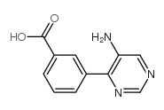 cas no 856905-14-1 is 3-(5-Aminopyrimidin-4-yl)benzoic acid