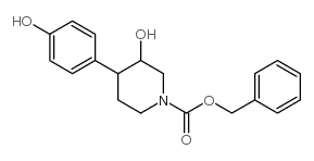 cas no 857278-37-6 is (3R,4R)-BENZYL 3-HYDROXY-4-(4-HYDROXYPHENYL)PIPERIDINE-1-CARBOXYLATE